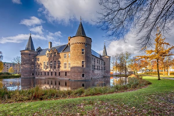 Обои helmond, голландия, замок