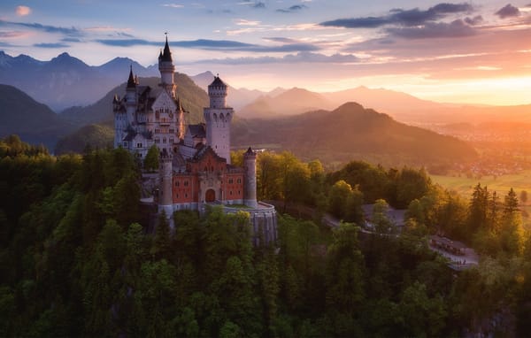 Обои neuschwanstein, горы, Германия, замок