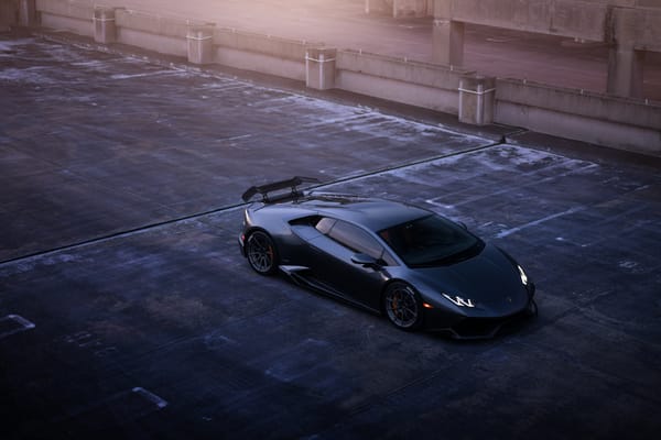 Обои Black, Lamborghini, Huracan