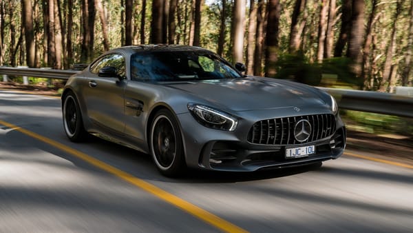 Обои Mercedes-Benz, GT R, AMG, Серый