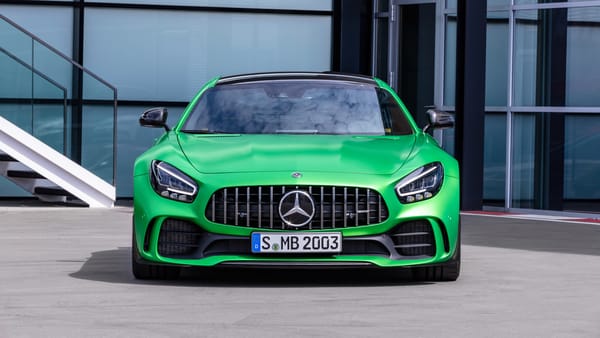 Обои Mercedes, вид спереди, GT R, AMG