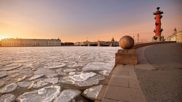 Обои река, мост, нева, санкт-петербург, город, разводной мост, троицкий мост, россия
