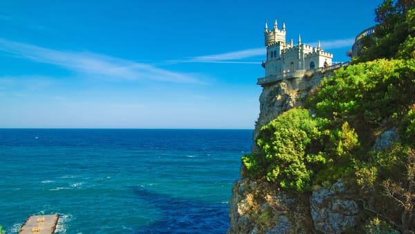 Обои черное море, ласточкино гнездо, крым