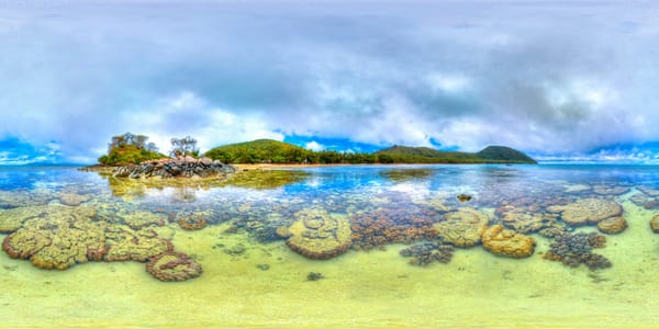 Обои острова, Пейзаж, Coral Gardens, Naigani
