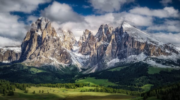 Обои доломитовые альпы, trentino-alto adige, dolomites, italy, Santa Cristina Valgardena