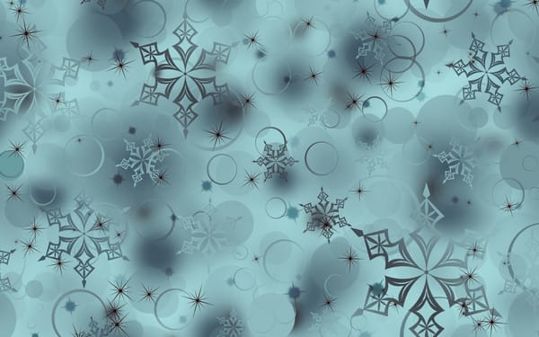 Обои digital, -1920x1200, snowflakes, снежинки
