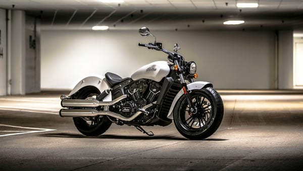Обои Scout, motorcycle, sixty
