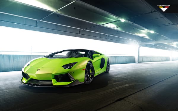 Обои verde, Lamborghini, ithaca, roadster, vorsteiner