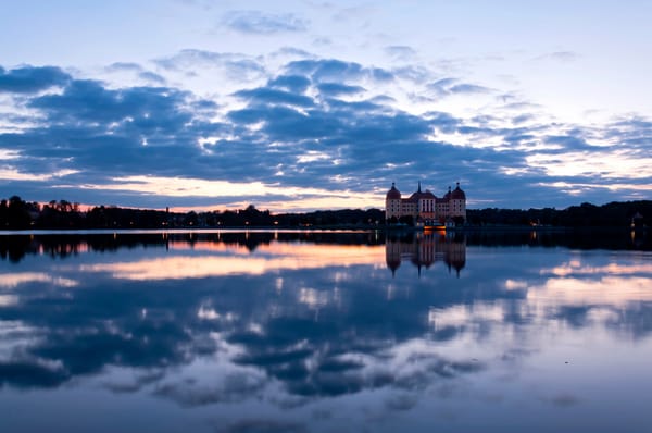 Обои германия, moritzburg castle, вид