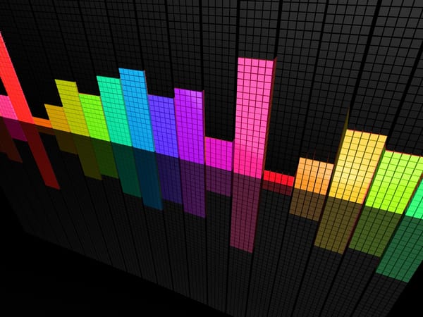Обои perspective, Colorful, equalizer