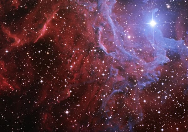 Обои туманность, пламенеющей звезды, Ic 405, flamming nebula, пламя