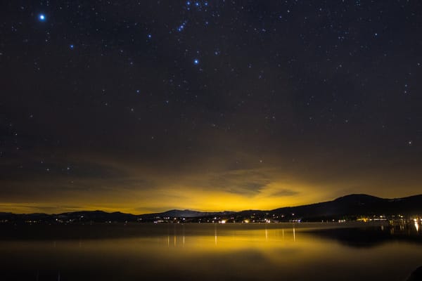 Обои зарево, us, kings beach, Lake tahoe, california