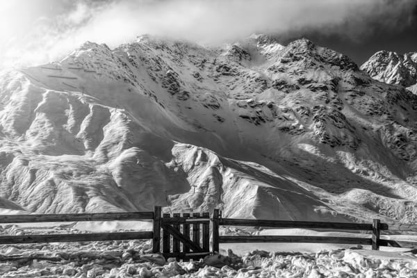 Обои обработка, Winter gate