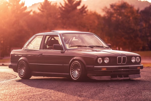 Обои 3 series, White, evoked photography, Bmw