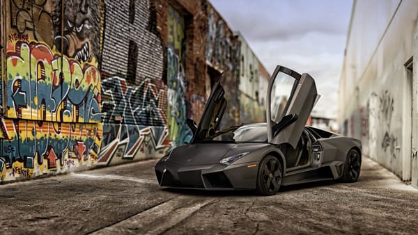 Обои Lamborghini, 2008, us-spec, ламборджини, ревентон