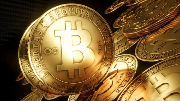 Обои Деньги монеты биткоин